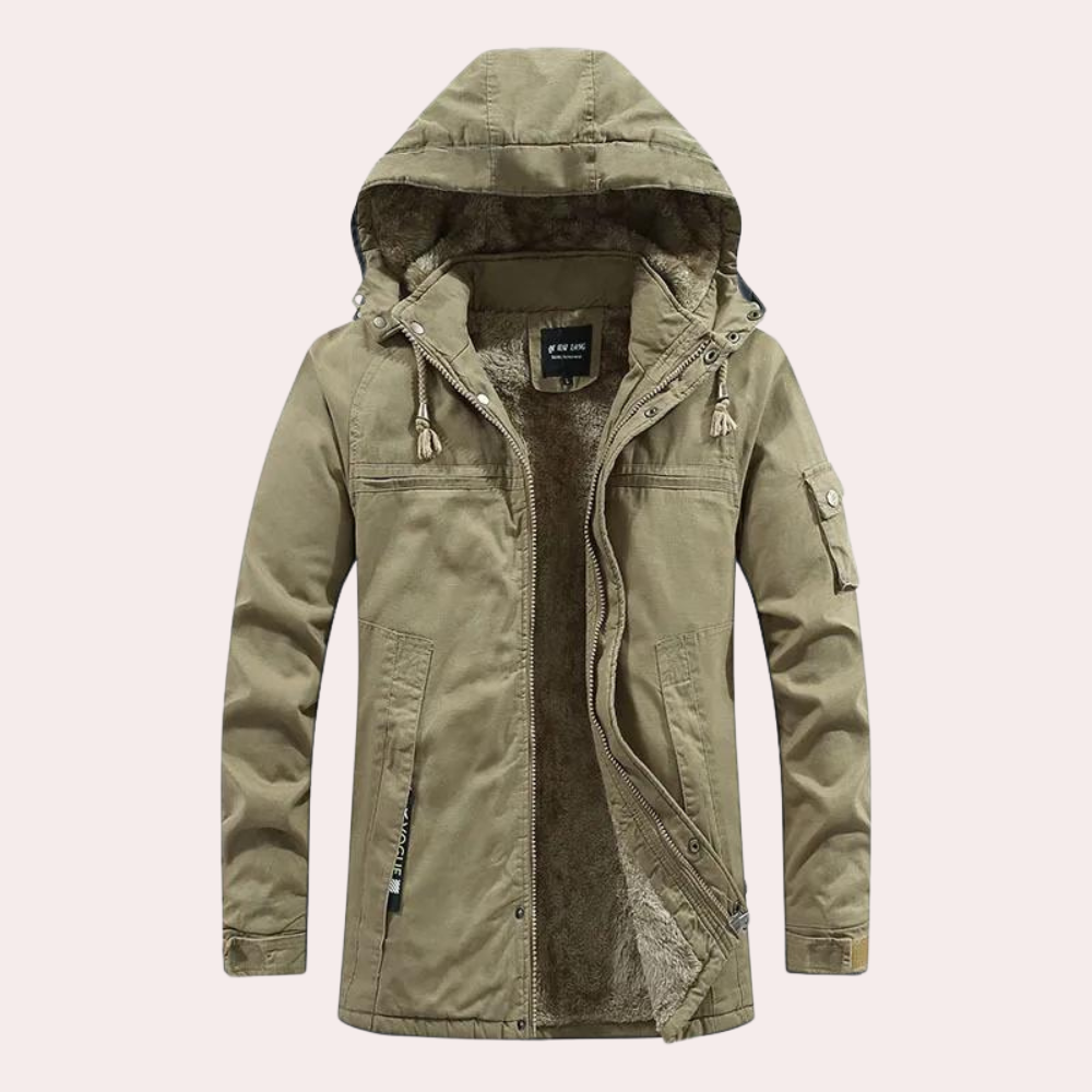Severin | Men's Insulated Hooded Winter Jacket