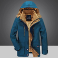 Silas | Men's Knit Winter Jacket Long Coat