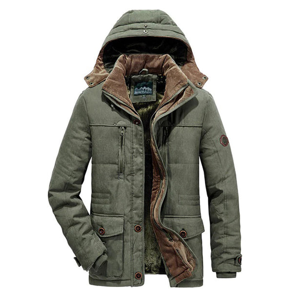 Soren | Men's Fleece Winter Jacket Sherpa