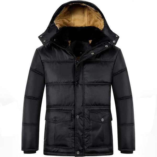 Stellan | Men's Long Winter Jacket Coat Padded