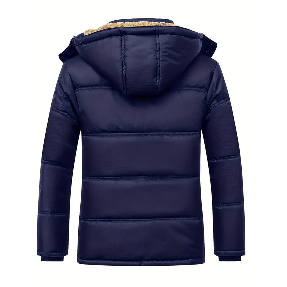 Stellan | Men's Long Winter Jacket Coat Padded